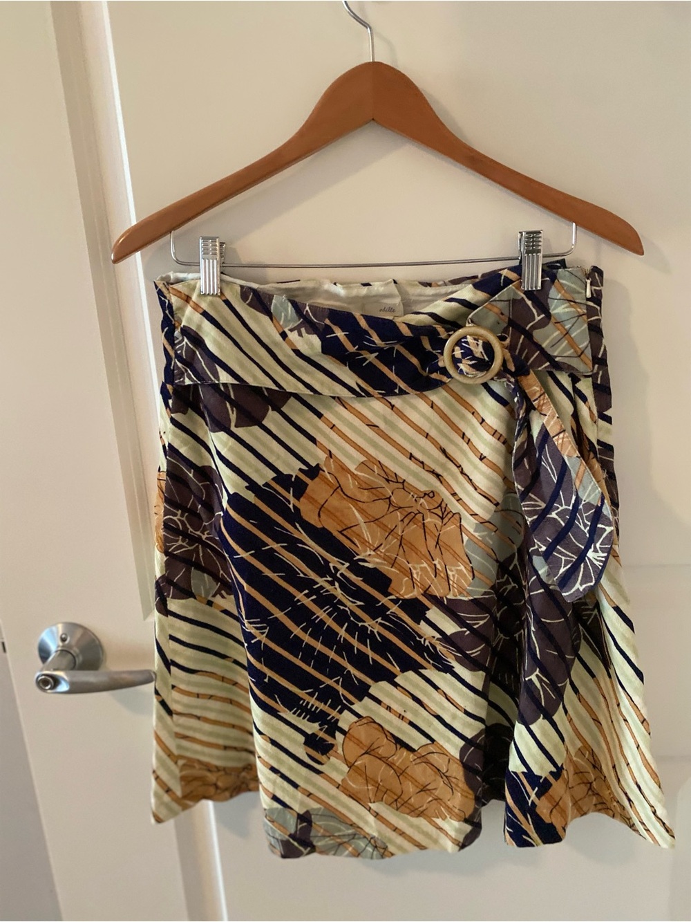 Anthropologie Odille Corduroy Skirt